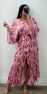 Load image into Gallery viewer, Adria Kimono Dress
