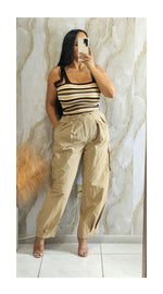 Load image into Gallery viewer, Vicky Cargo Pants
