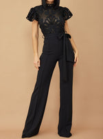 Load image into Gallery viewer, Stefani Crochet Jumpsuit
