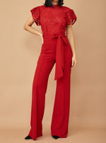 Load image into Gallery viewer, Stefani Crochet Jumpsuit
