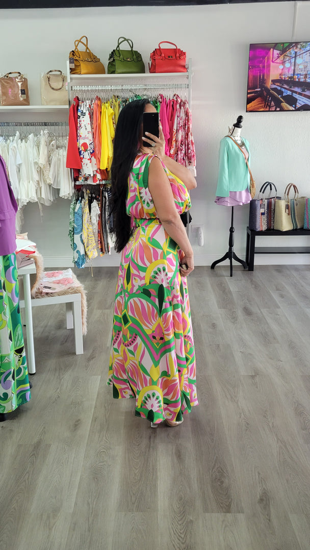 Naomi maxi dress